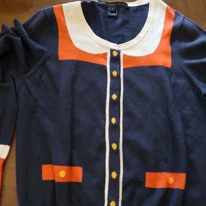 Marc By Marc Jacobs Woman's Normandy Blue Sweater size L